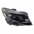 Μπροστινά Φανάρια Set Για Mercedes-Benz Vito W447 14-24 W448 2025 Look DRL Led Tube Μαύρα Carner - Image 6