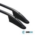 Μπάρες Οροφής Railing Για VW Amarok 2010-2022 PK Μαύρες 2 Τεμάχια - Image 3