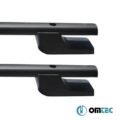 Μπάρες Οροφής Railing Για VW Amarok 2010-2022 PK Μαύρες 2 Τεμάχια - Image 4