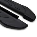 Πλαινά Σκαλοπάτια FABA (Black-193cm) 2 Τεμάχια Αλουμινίου Χωρίς Βάσεις - Image 4