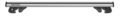 MENABO ΜΠΑΡΕΣ ΟΡΟΦΗΣ ΑΛΟΥΜΙΝΙΟΥ JACKSON XL SILVER 135 cm ΣΕ ΑΣΗΜΙ ΧΡΩΜΑ ΓΙΑ Fiat Doblo 2000>2010 ΜΕ RAISED RAILS (Παράλληλες Μπάρες με Κενό) - 2 ΤΕΜ. (11290/MB) - Image 2
