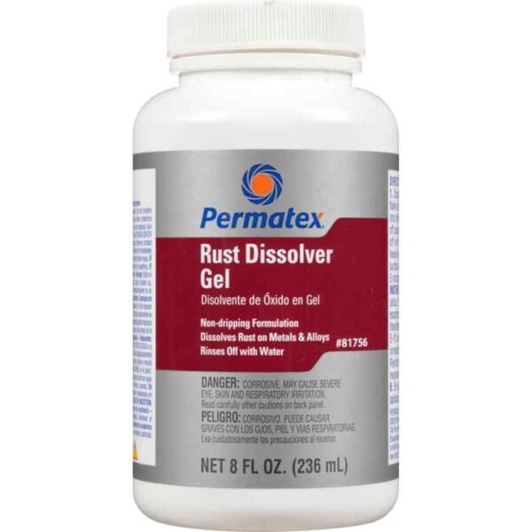 Permatex Υγρό Καθαριστικό Σκουριάς Rust Dissolver Gel 236ml 81756