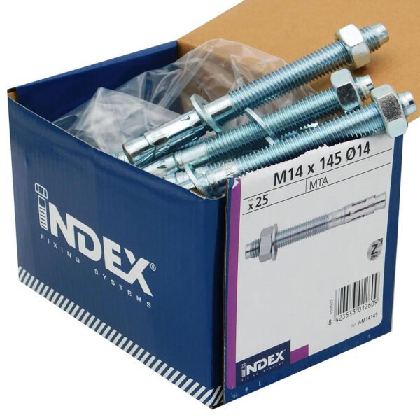 ΒΙΣΜΑΤΑ INDEX ΧΤΥΠΗΤΑ 12Χ250 + ΠΑΞΙΜΑΔΙ
