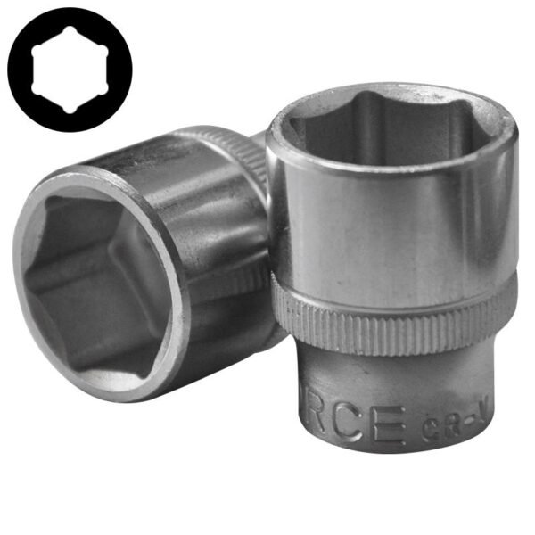ΚΑΡΥΔΑΚΙΑ FORCE 53517 3/8" 17ΜΜ ΕΞΑΓΩΝΑ