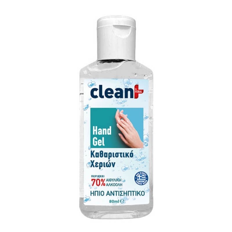 Αλκοολούχο Gel Clean+ by Feral 80ML