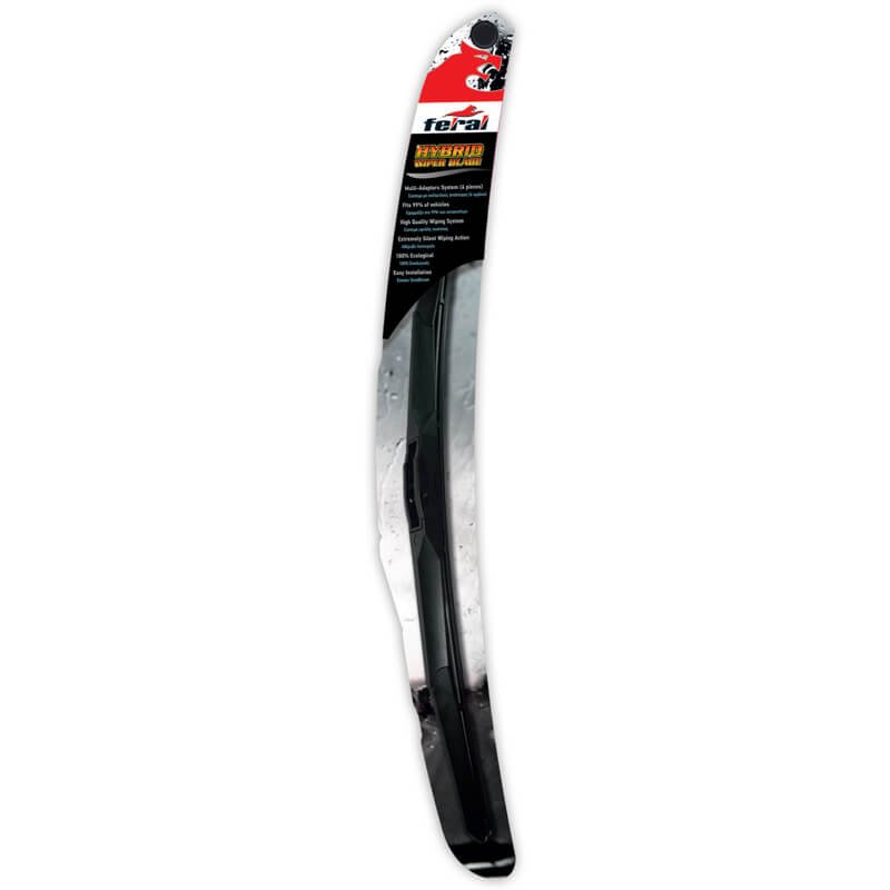 Υαλοκαθαριστήρας Μονός Feral Hybrid 18"  45cm