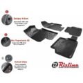 Πατάκια Σκαφάκια 3D Από Λάστιχο TPE Για Mercedes W176/W177/Β-CLΑSS W246/CLΑ/GLA  Rizline 4 Τεμάχια Μπεζ - Image 2
