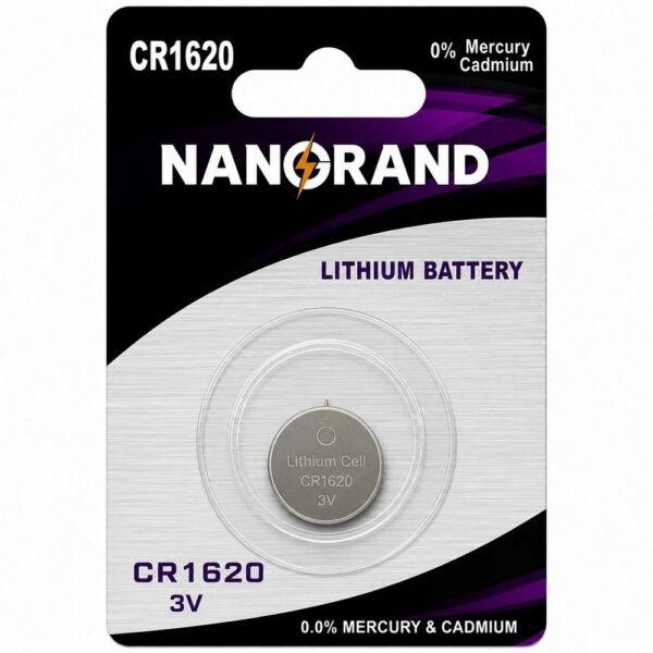 Μπαταρία Nanorand λιθίου cr1620 3V