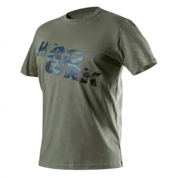 NEO TOOLS T-Shirt Λαδί 81-612-XXL